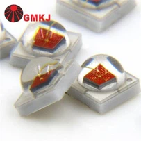 Led diood 3535 keraamiline 590 nm 595 nm kollane värv 42mil