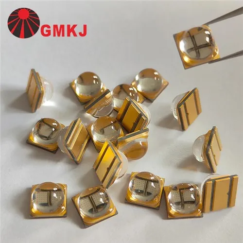 Keraamiline 6868 60 kvartsklaasist lääts 400nm 405nm 410nm LED-kiibid